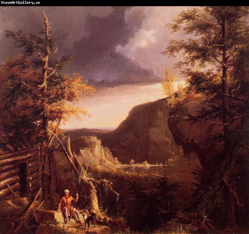 Thomas Cole Daniel Boone Sitting